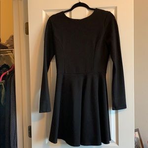 Lulu’s Black Skater Skirt Dress